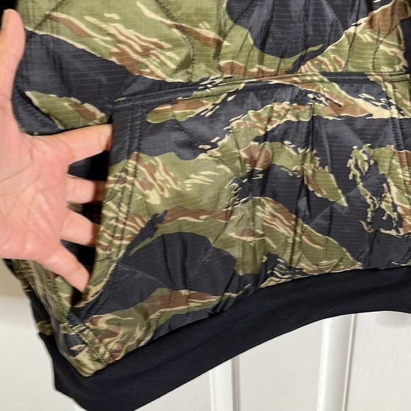 Perseverance Survival Woobie Hoodie Men's  Size 2X  Camo Green New Quilted Light - Picture 5 of 12